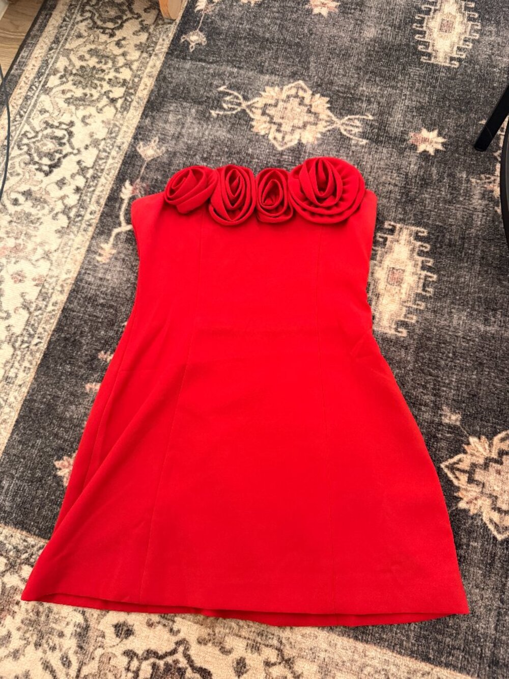 Pepper Mayo Patsie Strapless Mini Dress - Red